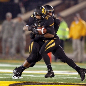 Missouri Tigers running back Russell Hansbrough
