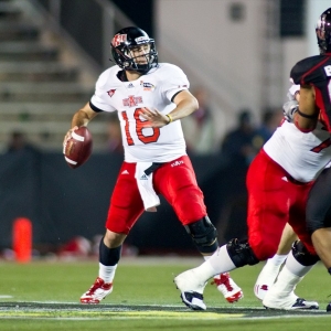 Arkansas State Red Wolves quarterback Ryan Aplin