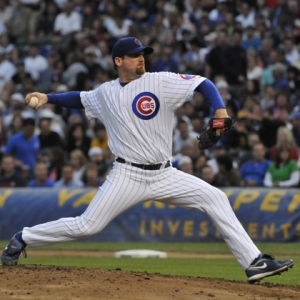 Ryan Dempster, pitcher for the Chicago Cubs.