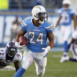 San Diego Chargers running back Ryan Mathews