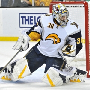 Boston Bruins Goalie Ryan Miller