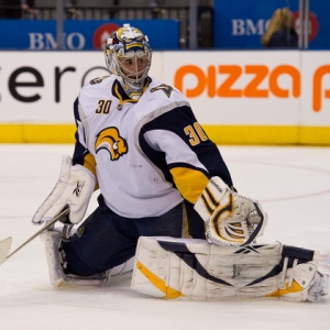 Buffalo Sabres goalie Ryan Miller