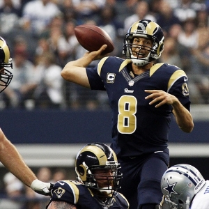 St. Louis Rams quarterback Sam Bradford