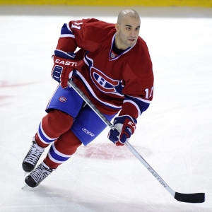 Scott Gomez of the Montreal Canadiens