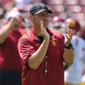 Former USC Trojans head coach Steve Sarkasian