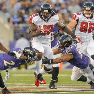 Atlanta Falcons running back Steven Jackson