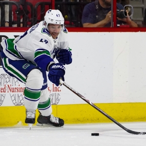 Sven Baertschi Vancouver Canucks