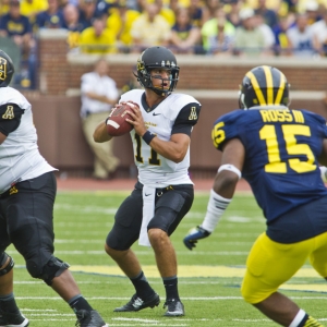 Appalachian State quarterback Taylor Lamb