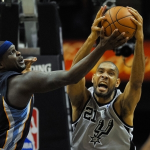 Tim Duncan of the San Antonio Spurs