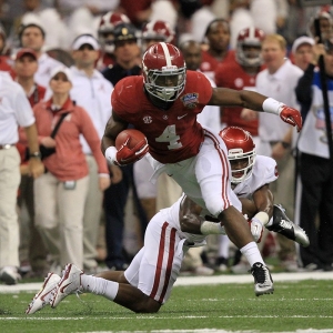 Alabama running back T.J. Yeldon