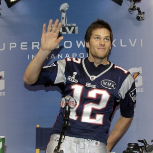 Tom Brady of the New England Patriots