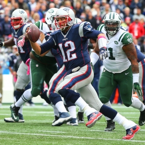 New England Patriots quarterback Tom Brady 