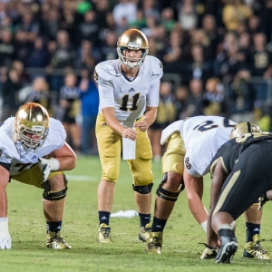 Notre Dame quarterback Tommy Rees