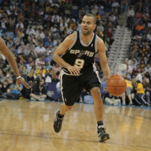 San Antonio Spurs guard Tony Parker.