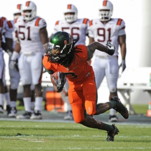 University of Miami wide receiver Travis Benjamin