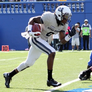 Utah State Aggie Wide Receiver Travis Reynolds