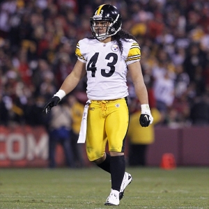 Pittsburgh Steelers strong safety Troy Polamalu