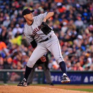 Ubaldo Jimenez of the Cleveland Indians