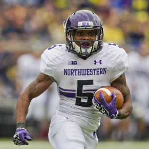 Northwestern running back Venric Mark