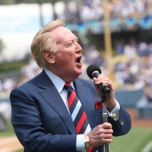 Vin Scully LA Dodgers broadcaster