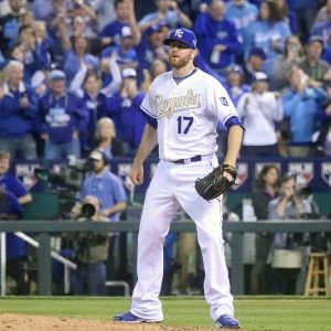 Kansas City Royals relief pitcher Wade Davis