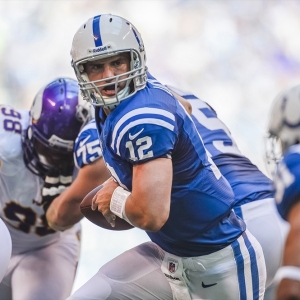 Indianapolis Colts quarterback Andrew Luck