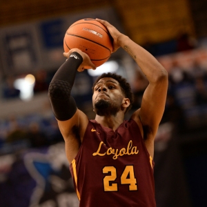 Loyola Chicago Ramblers forward Aundre Jackson