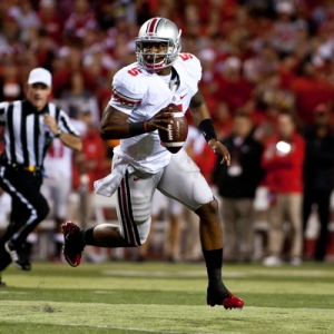 Quarterback Braxton Miller of the Ohio State Buckeyes