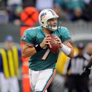 Miami Dolphins quarterback Chad Henne