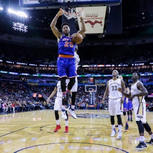 New York Knicks guard Derrick Rose