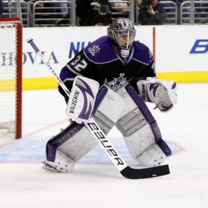 Jonathan Quick of the Los Angeles Kings