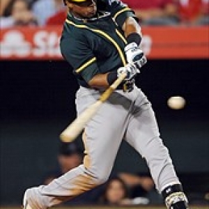 Yoenis Cespedes Oakland Athletics