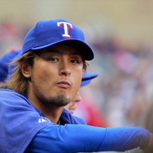 Yu Darvish of the Texas Rangers
