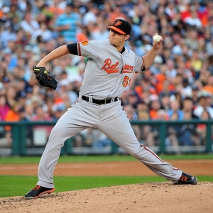 Baltimore Orioles starting pitcher Zach Britton