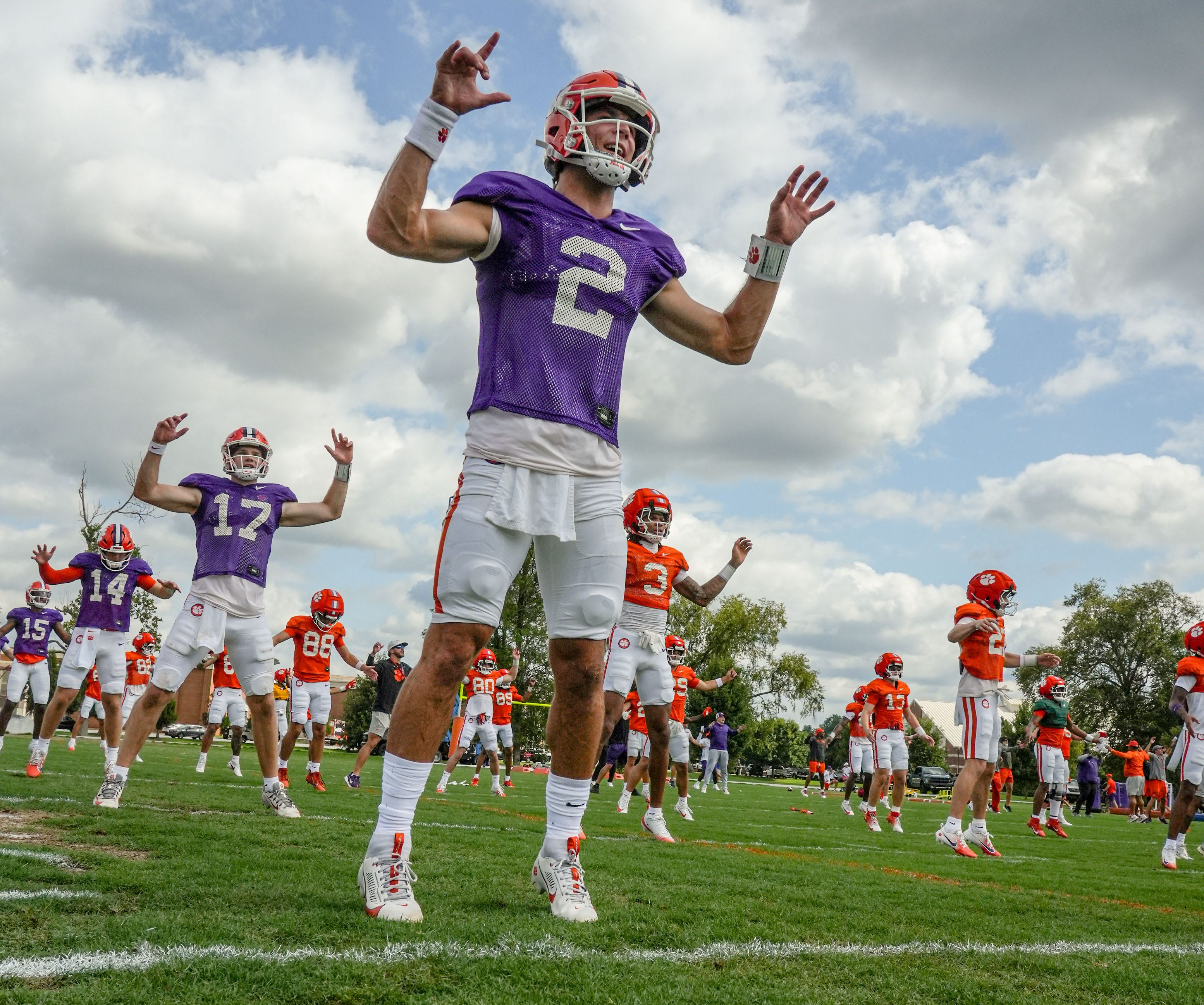 ACC football predictions Cade Klubnik Clemson Tigers