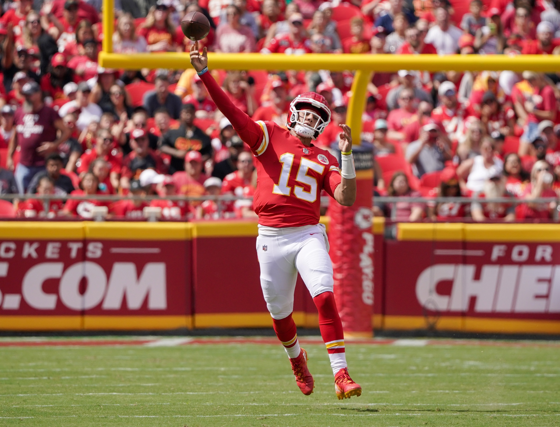 AFC West win total odds and predictions Patrick Mahomes Kansas City Chiefs