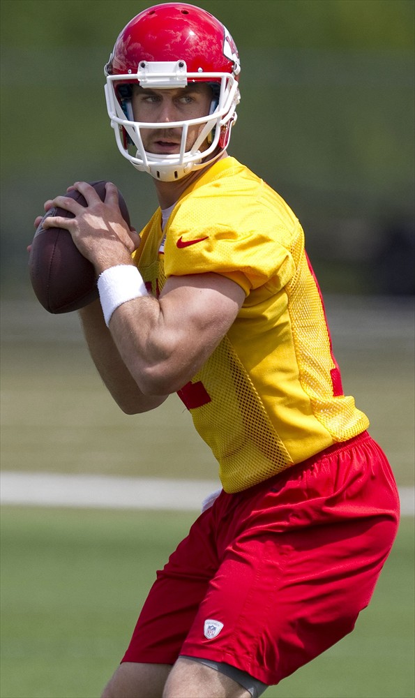 Kansas City Chiefs quarterback Alex Smith