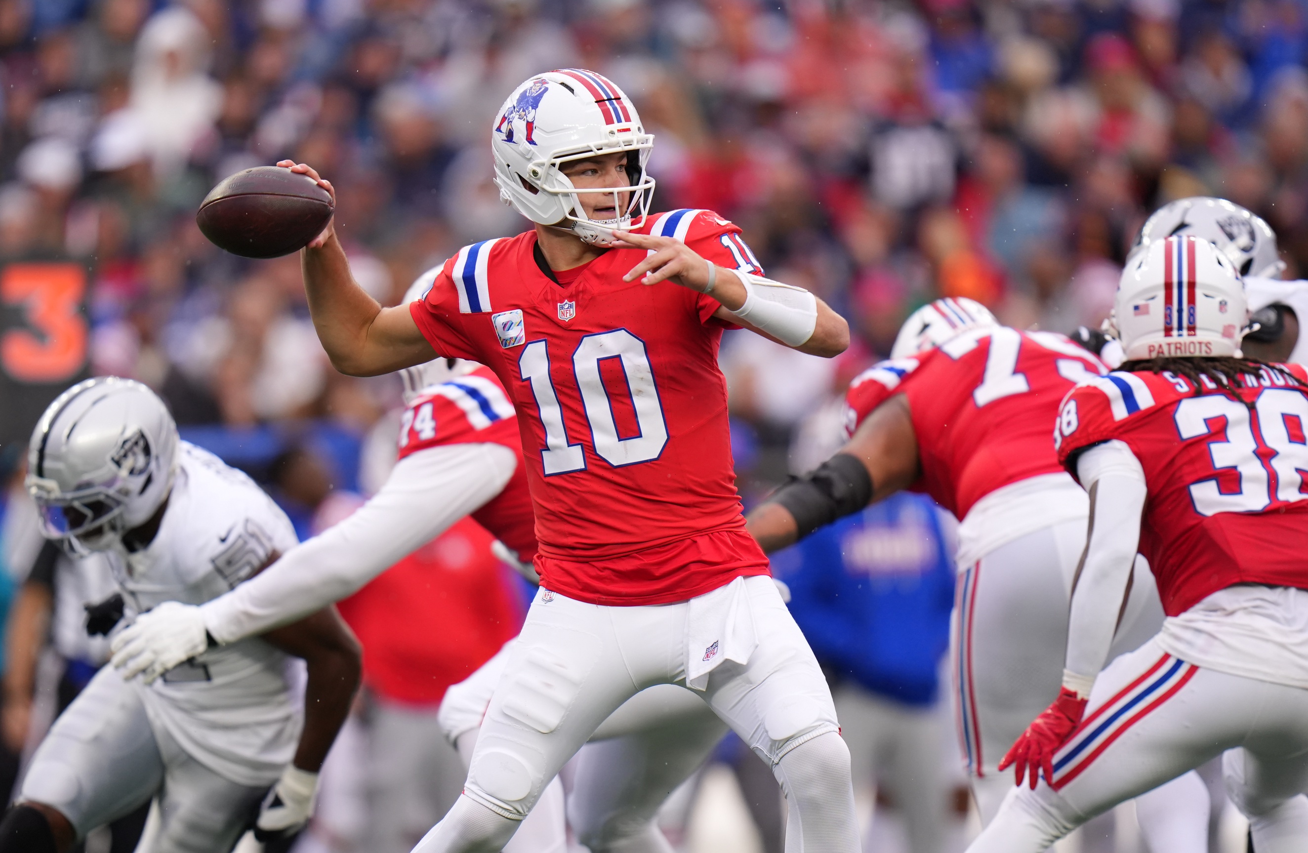 Best NFL teaser bets Week 6 Drake Maye New England Patriots