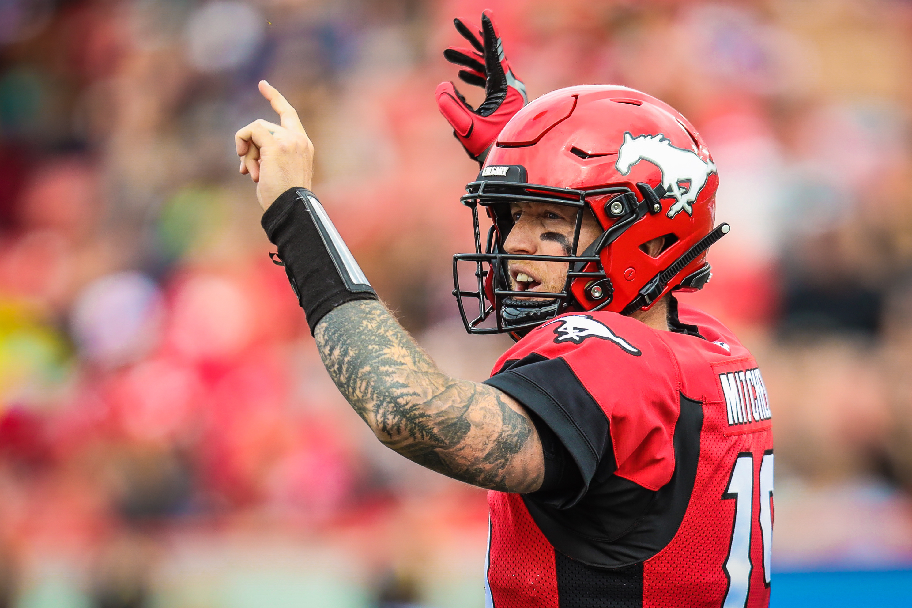 Bo Levi Mitchell Calgary Stameeders