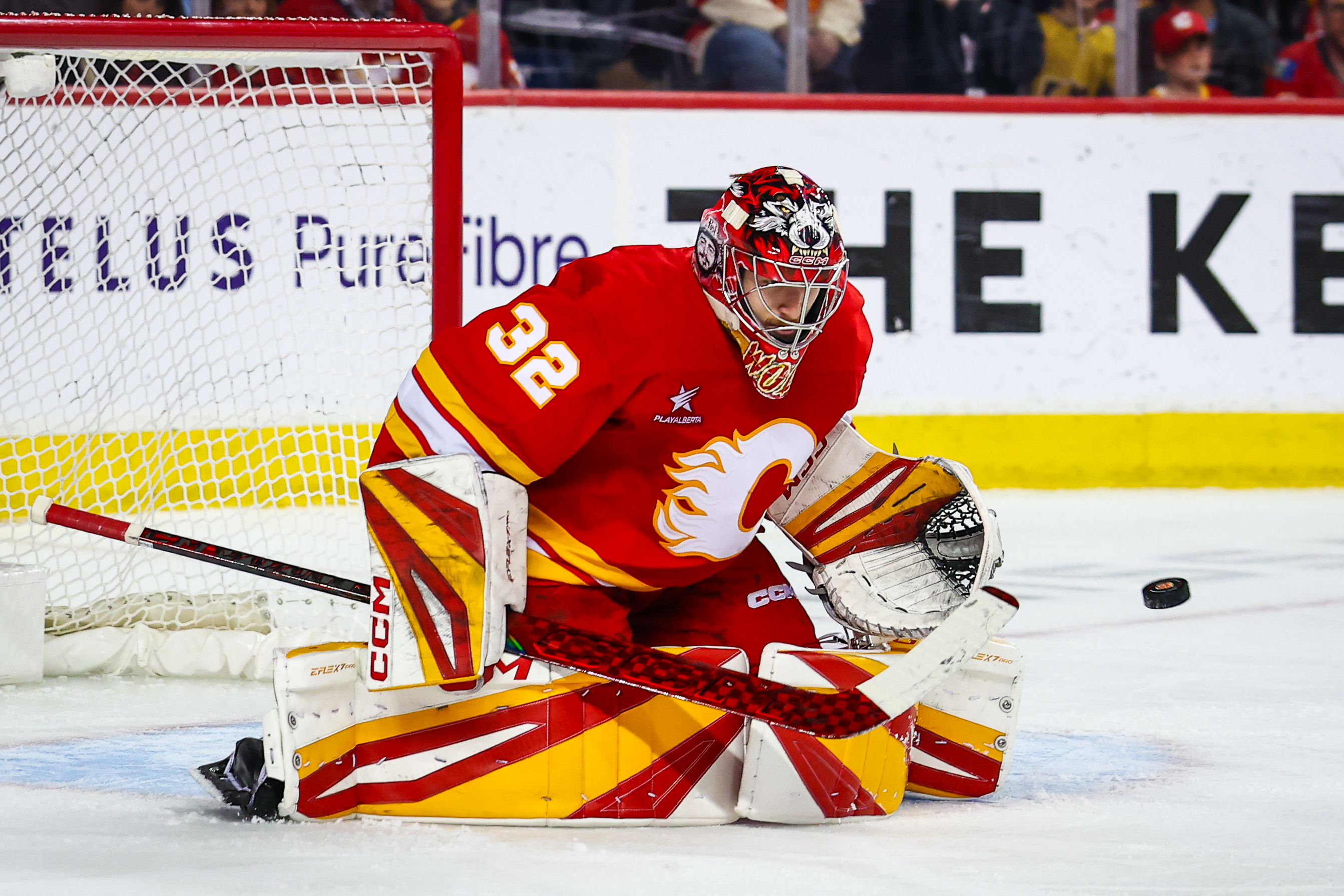 Calgary Flames predictions Dustin Wolf