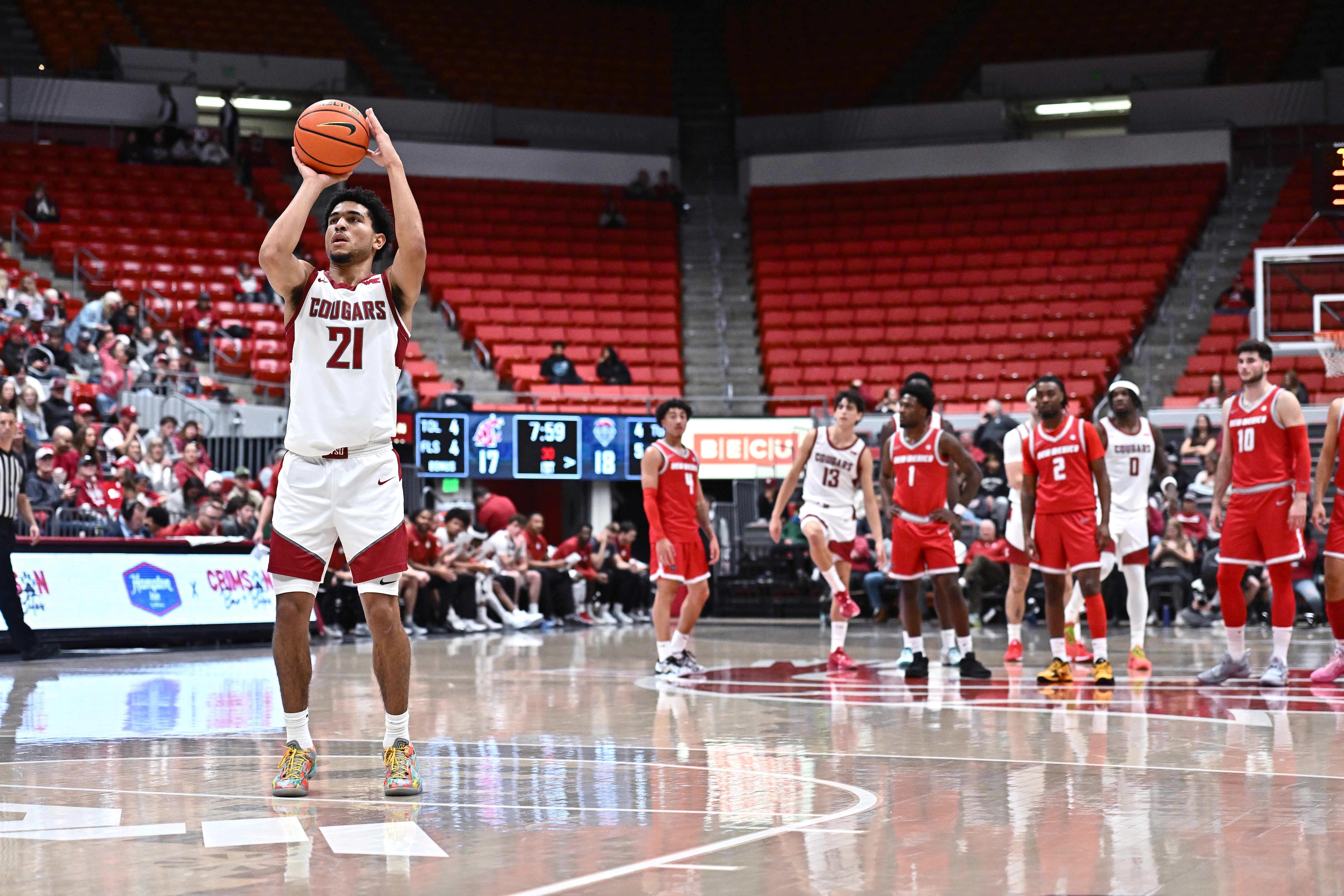 college basketball picks Ace Glass lll Washington State Cougars predictions best bet odds