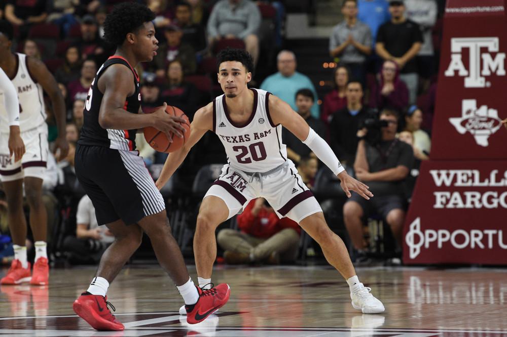 college basketball picks Andre Gordon Texas A&M Aggies predictions best bet odds