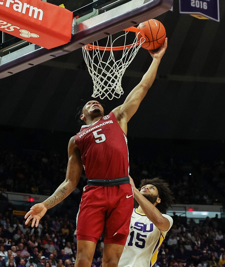 college basketball picks Au'Diese Toney Arkansas Razorbacks predictions best bet odds