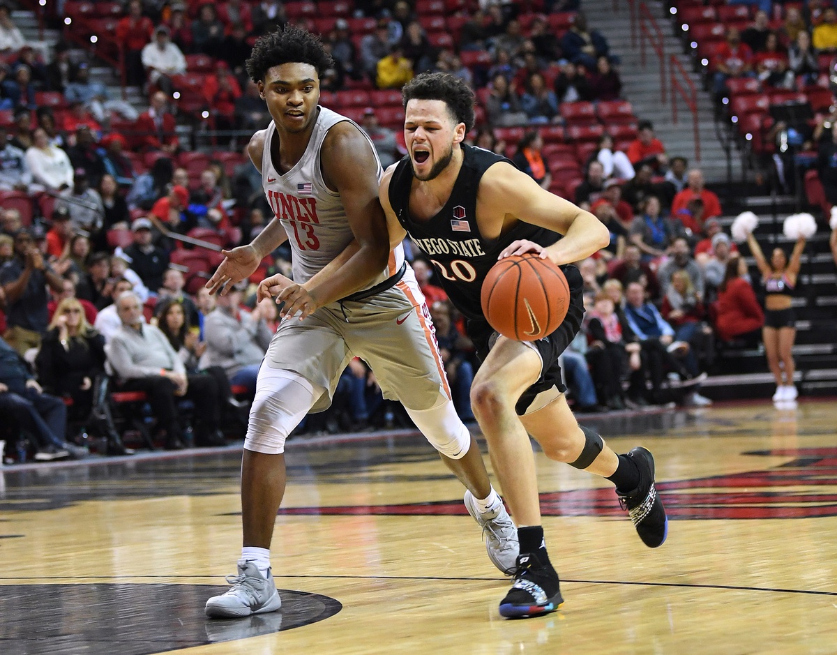 college basketball picks Bryce Hamilton UNLV Runnin' Rebels predictions best bet odds