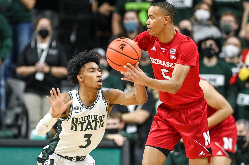 college basketball picks Bryce McGowens Nebraska Cornhuskers predictions best bet odds