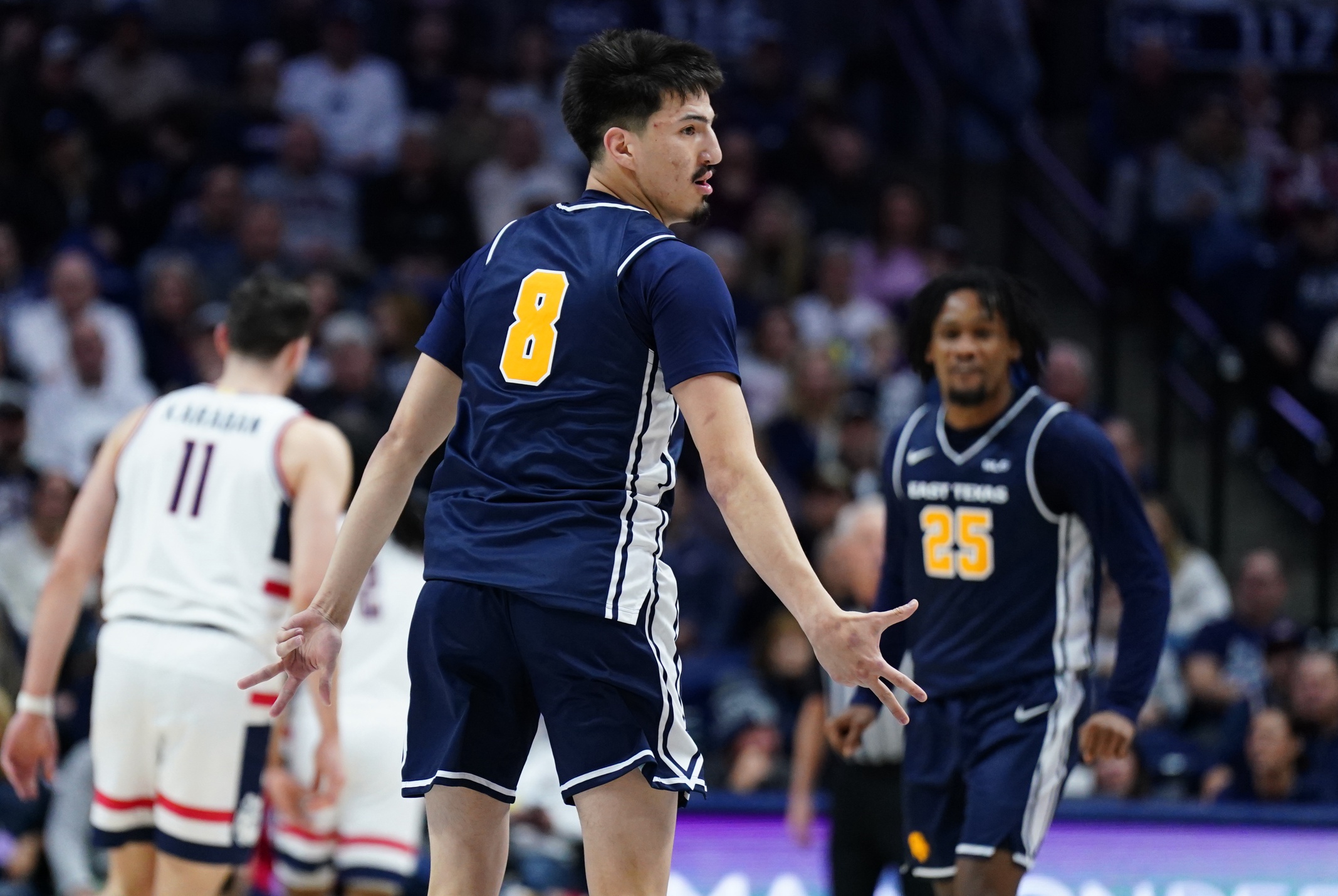 college basketball picks Damian Garcia East Texas A M Lions predictions best bet odds