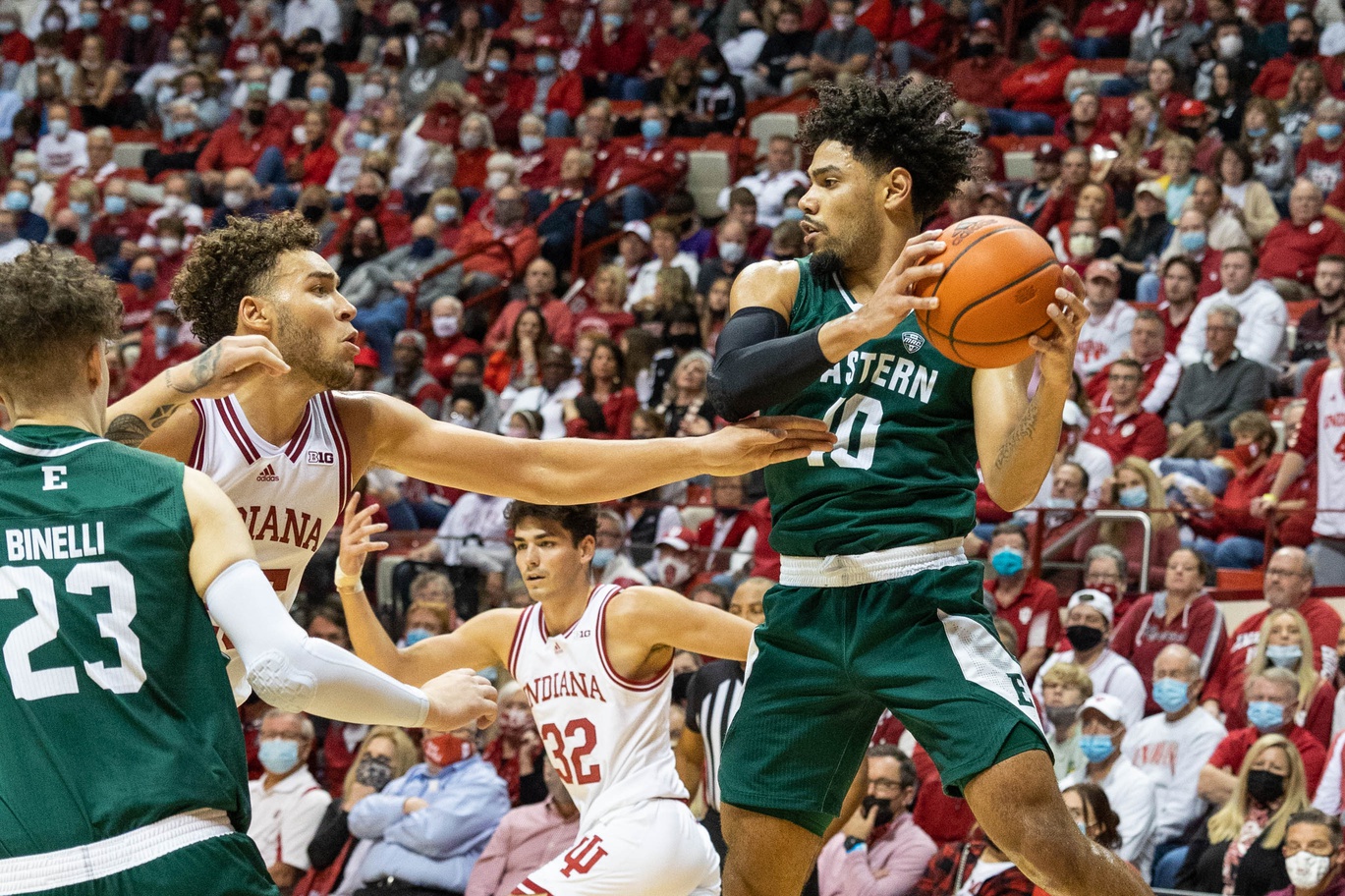 college basketball picks Darion Spottsville Eastern Michigan Eagles predictions best bet odds