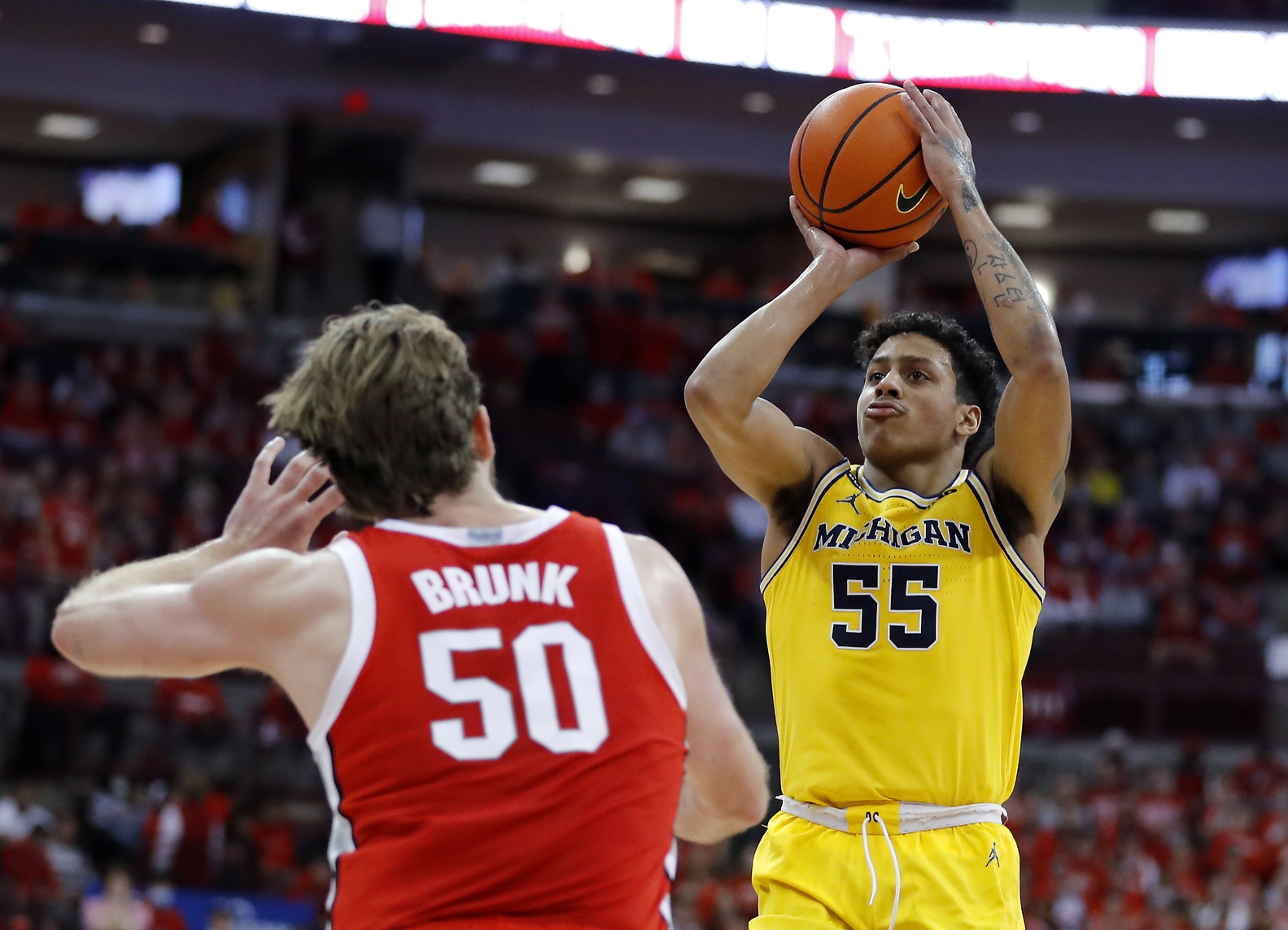 college basketball picks Eli Brooks Michigan Wolverines predictions best bet odds