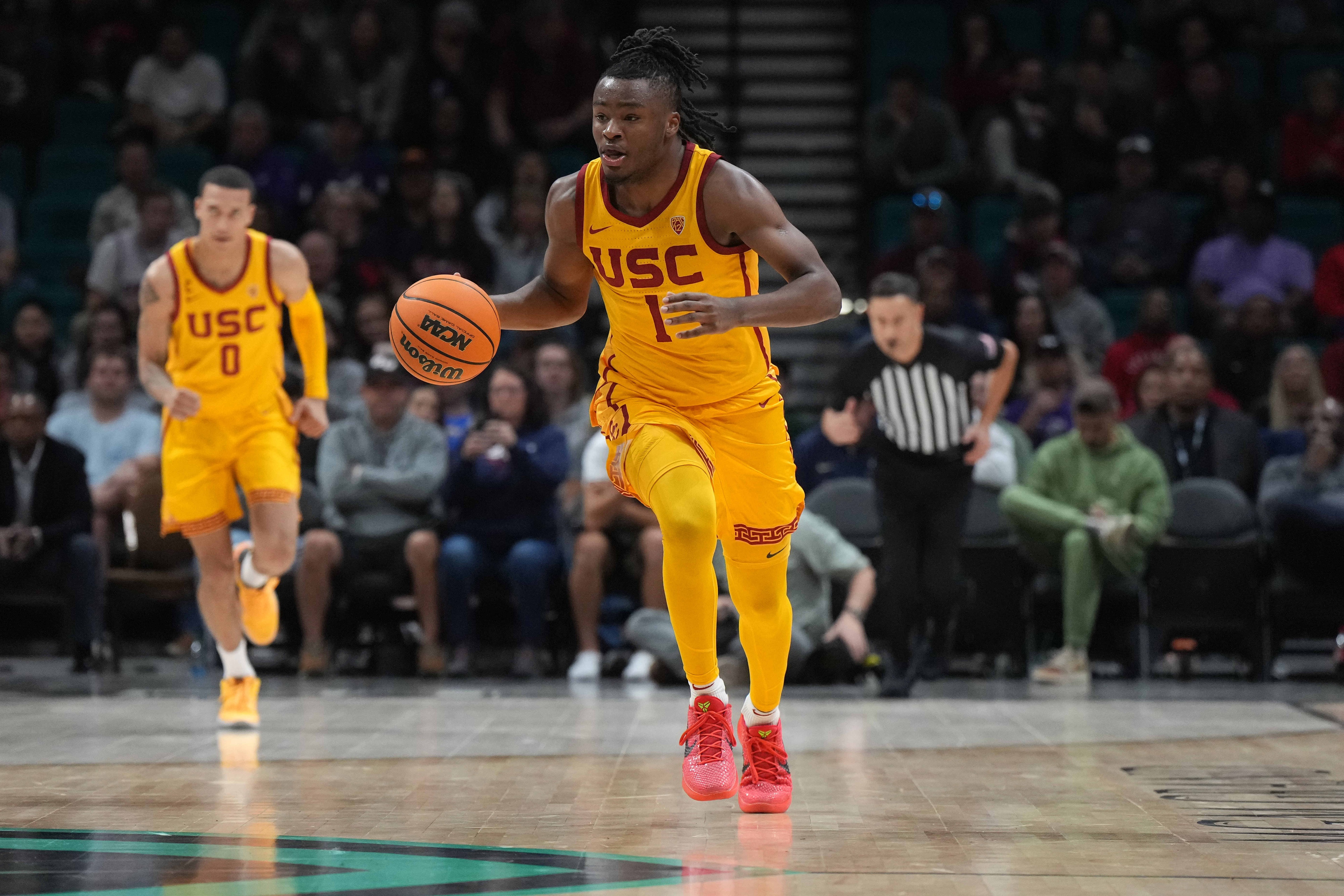 college basketball picks Isaiah Collier USC Trojans predictions best bet odds