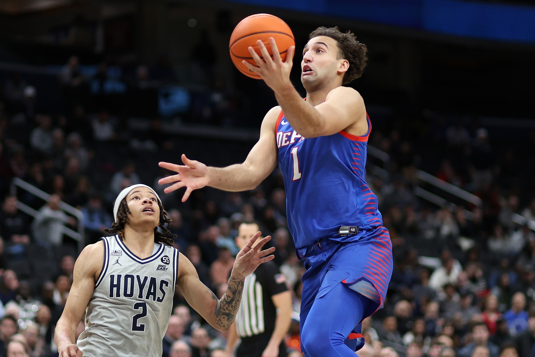 college basketball picks Isaiah Rivera DePaul Blue Demons predictions best bet odds